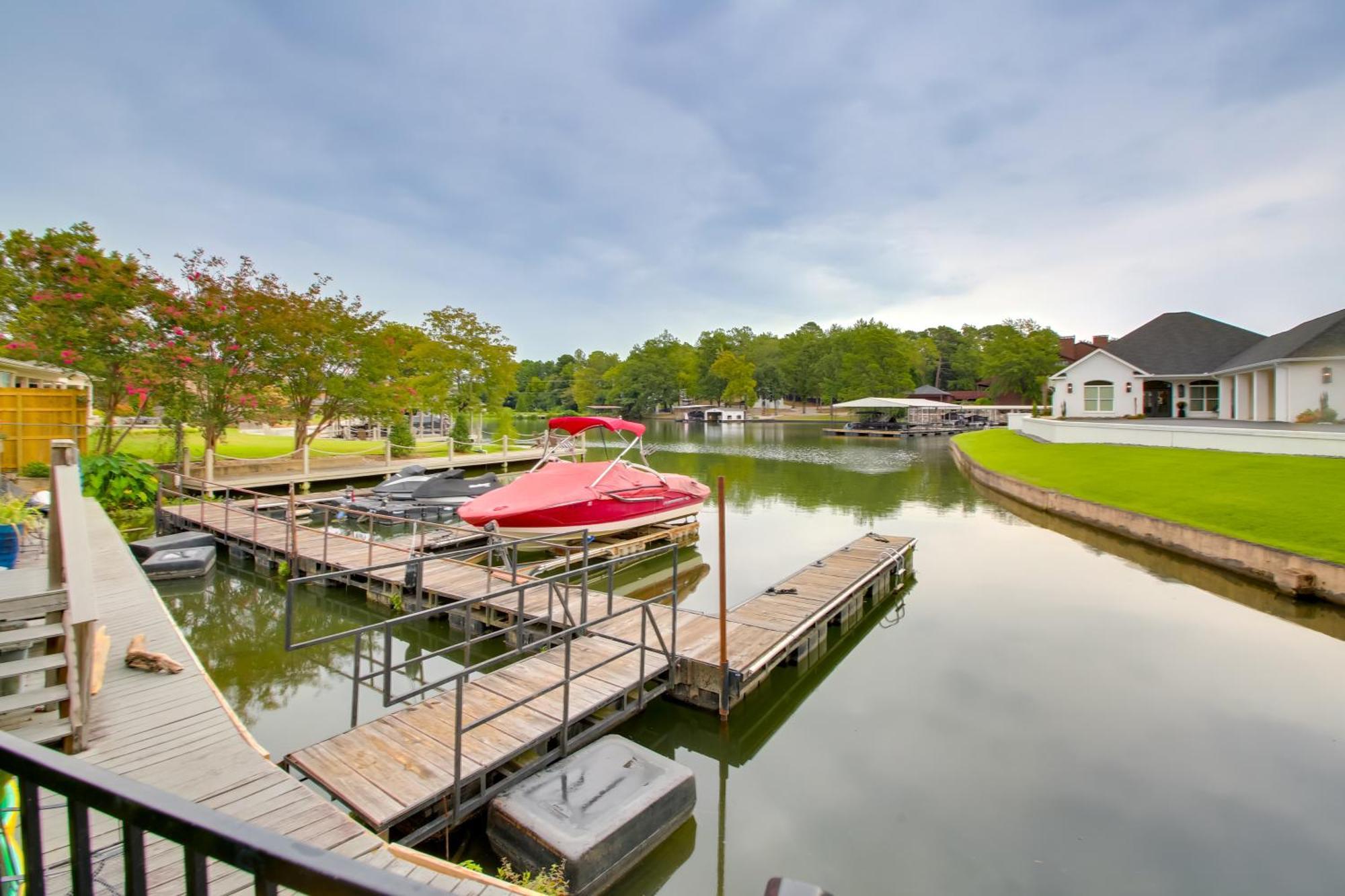 Lakefront Duplex On Lake Hamilton With Boat Slip! Hot Springs Exteriör bild